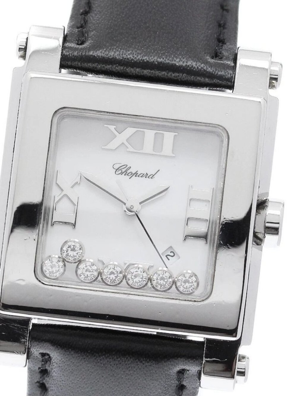 Chopard Happy sports 8495 7P diamond white Dial Quartz Ladies Watch_963101